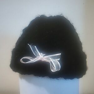 Women's Black Beanie